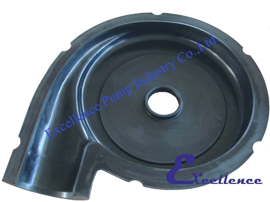 Volute liners slurry pump parts with rubber material liners