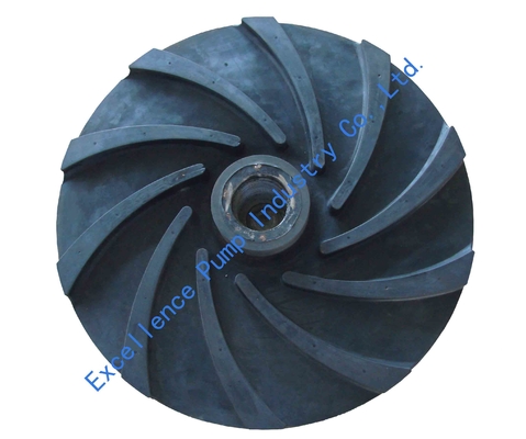 White iron impeller for centrifugal pump, rubber slurry pump forstrong abrasive slurries