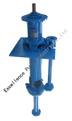 High chrome alloy vertical mining slurry pump with wear-resistant metal impellers